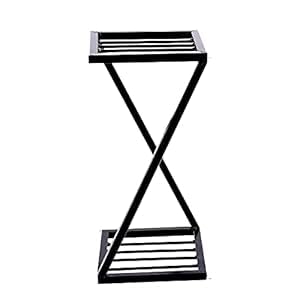 Modern Plant Stand black pack of 2