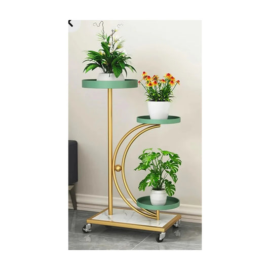 Round Metal Plant Stand Modern Decoration Plant
