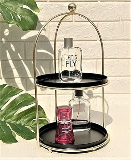 2-Tier Decorative Display Stand,
