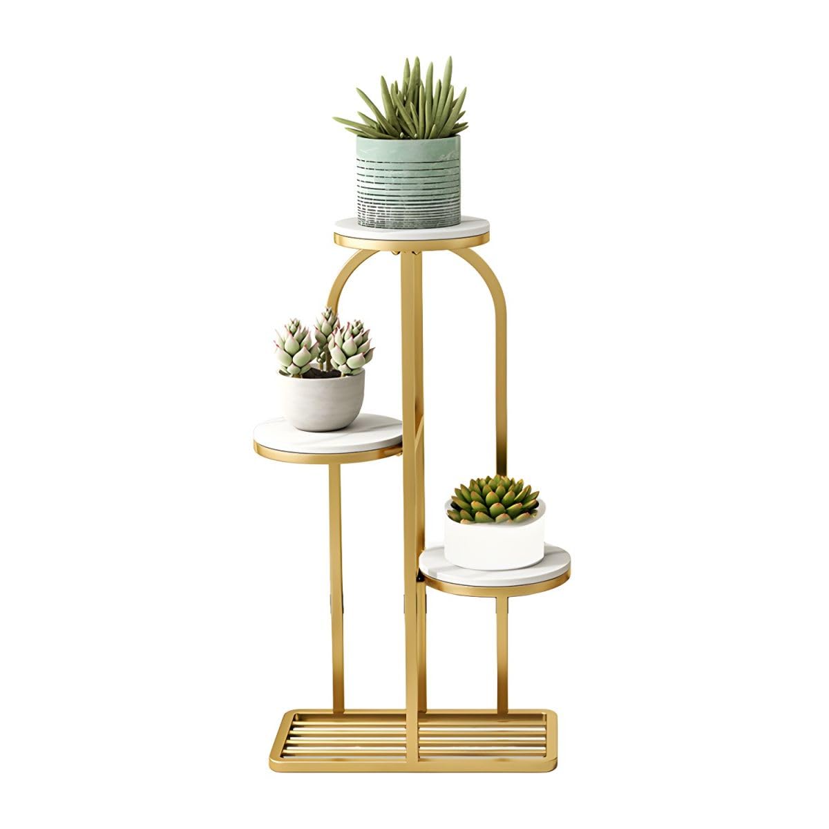 Modern Wooden flower pot Table