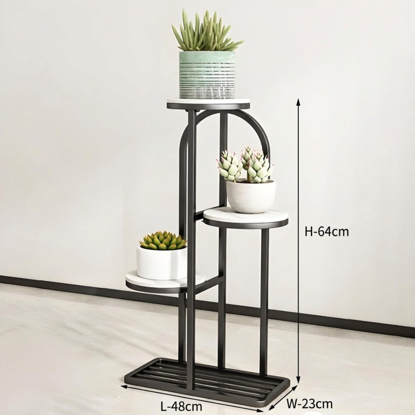 Modern Wooden flower pot Table