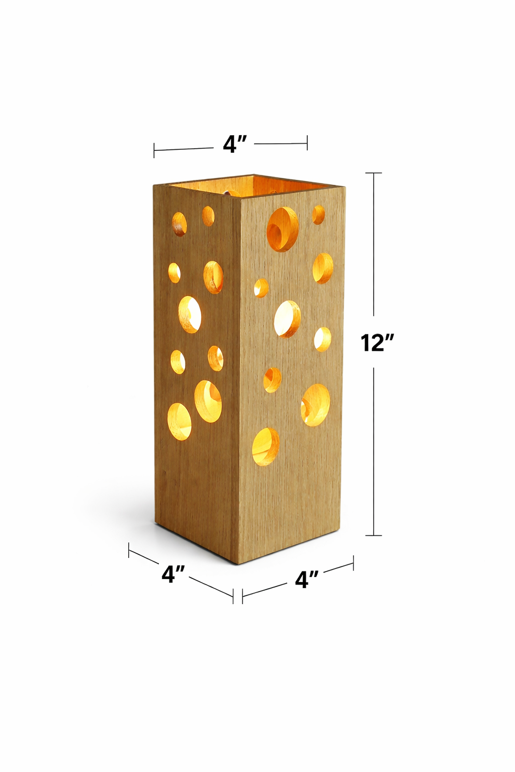 Luxury Metal Lamp Gold (L-Bee)