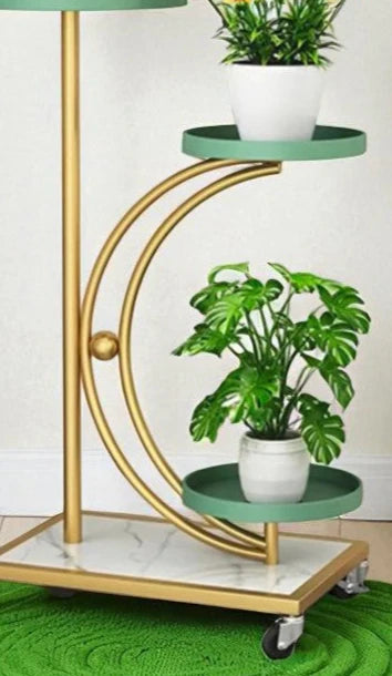 Round Metal Plant Stand Modern Decoration Plant