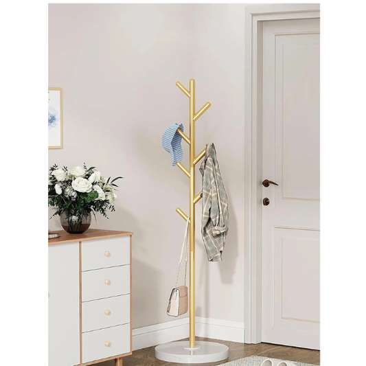 Westons Craft Coat Rack With Natural Marble Base