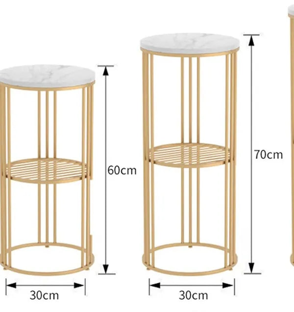 Modern Wooden flower pot Table