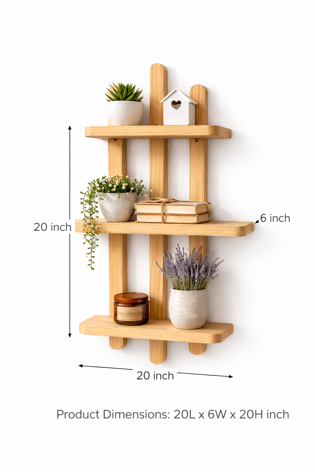 Modern Plant Shelf LED