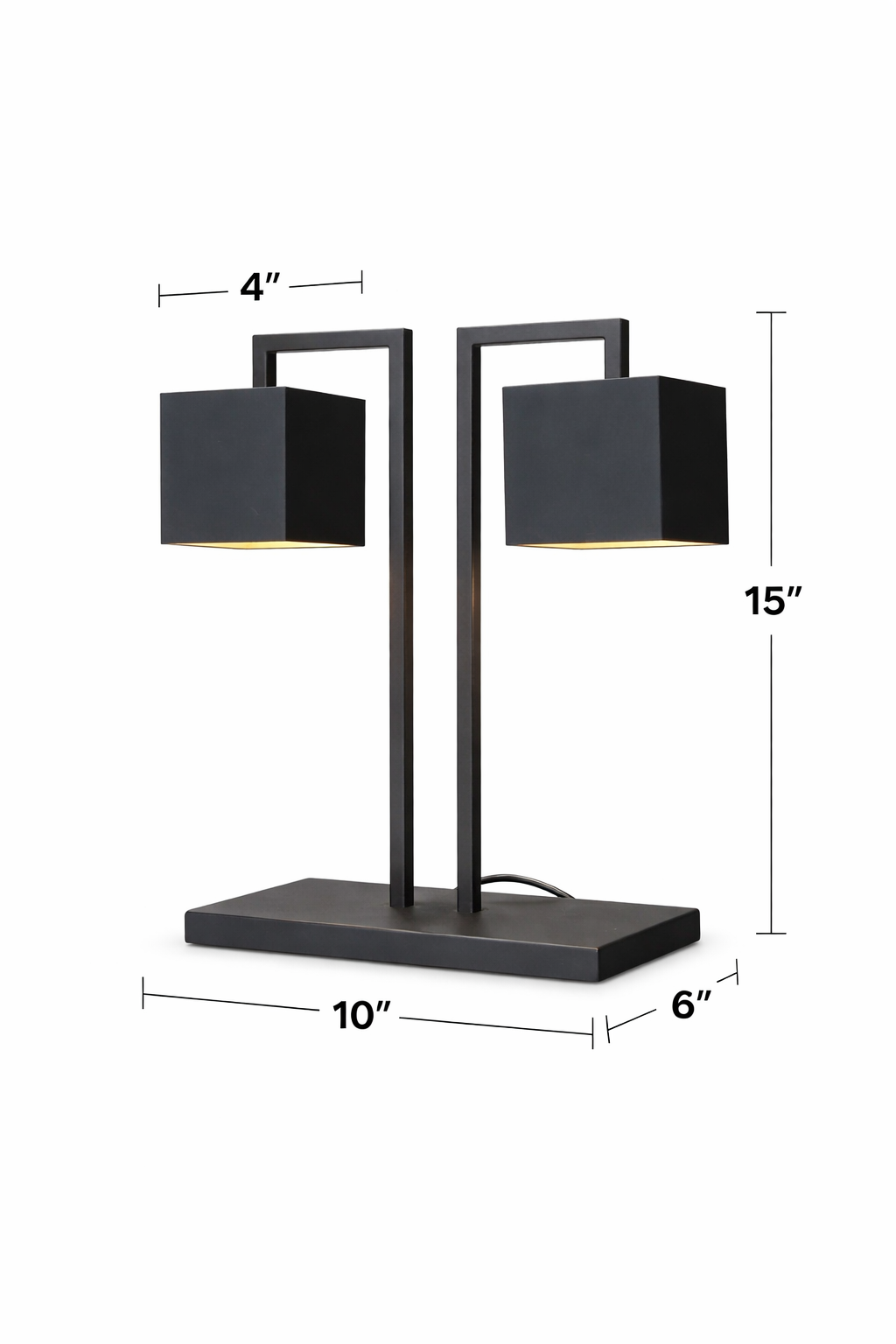 Luxury Metal Lamp Black (L.Black-22)