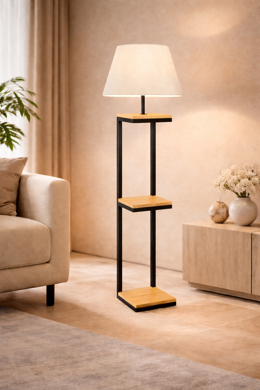 Luxury Lamp shelf
