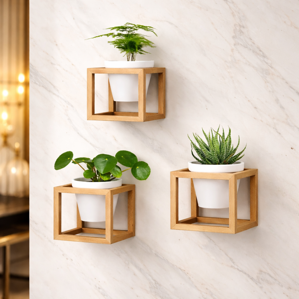 Modern Plant Stand Wooden