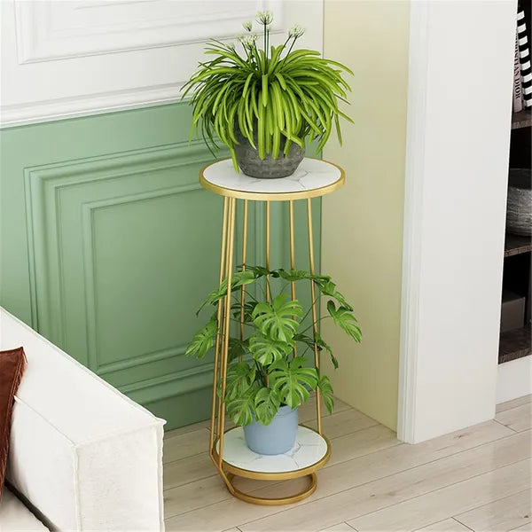 Modern Wooden flower pot Table