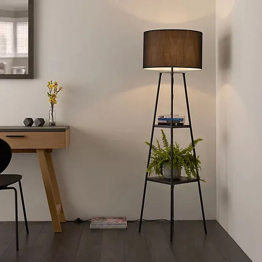 Black Tripod Floor Lamp
